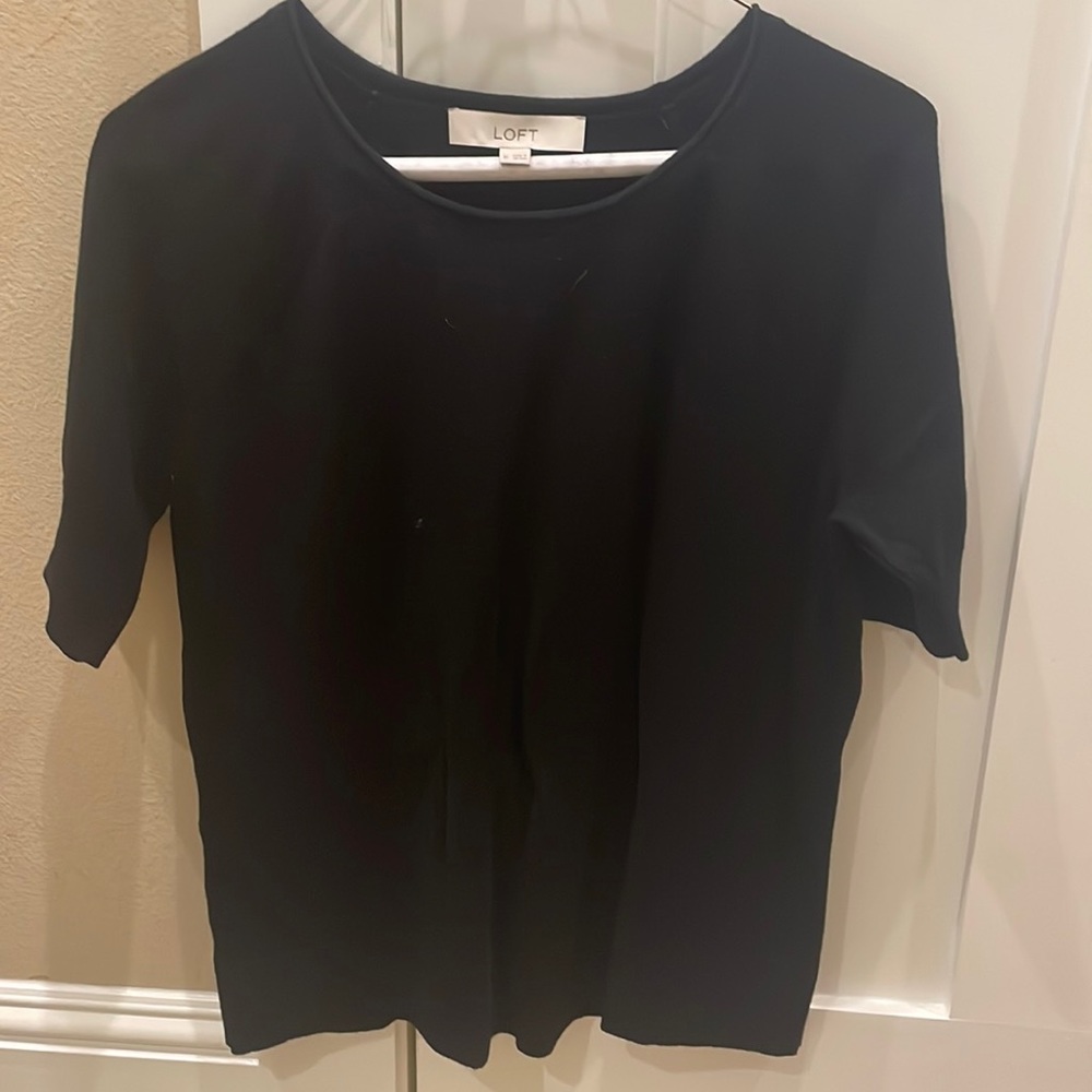 Loft short sleeve sweater